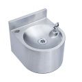 Stainless Steel Wall Mounted Drinking Fountain Basin