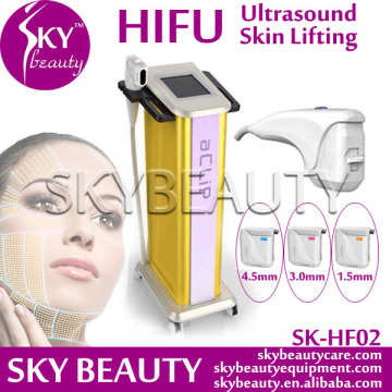 Skin Rejuvenation Hifu Salon Use Skin Lifting Hifu Ultrasound Machine Skin Care Rejuvenation HIFU