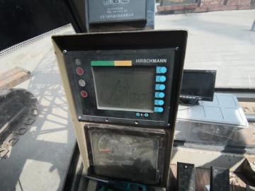 Hirschmann display with the program for FUWA cranes