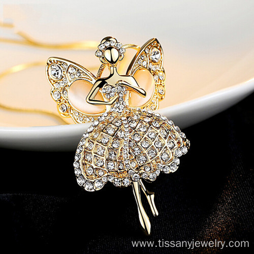 2015  Gold Fairy Pendant