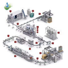Small Bottled Pure Water Production Line and Filling Machine