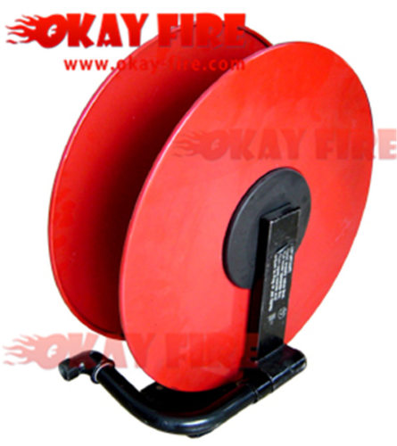 Water Mist High Pressure Fire Hose Reel with Nozzle (OK005-004)