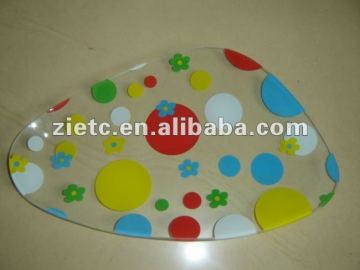 abnormity tempered glass plate
