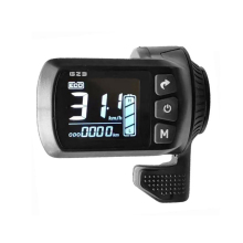 Electric bike information panel