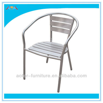 Outdoor garden navy chairs aluminum