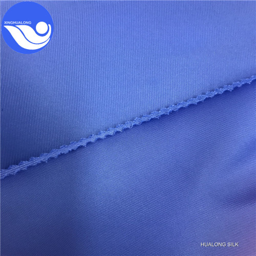 100 polyester ba lớp vải trơn