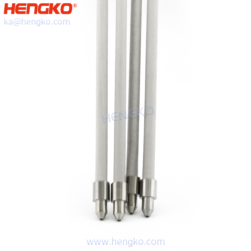 Medical Sanitary Food Grade seamless porous sintered metal Stainless Steel Capillary Pipe Tube Piping-Corrosion resistance