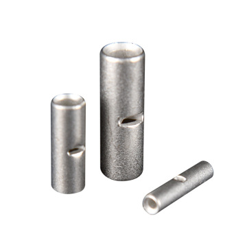 26-22 AWG Non-Insulated Splices Terminal Butt Splice Connectors Crimp Wire Connectors