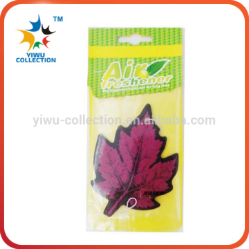 Card shape both sides printing hanging car air freshners