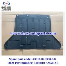 Battery lower guard board for changan BENNI E-STAR
