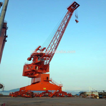 Hydraulic portal jib crane