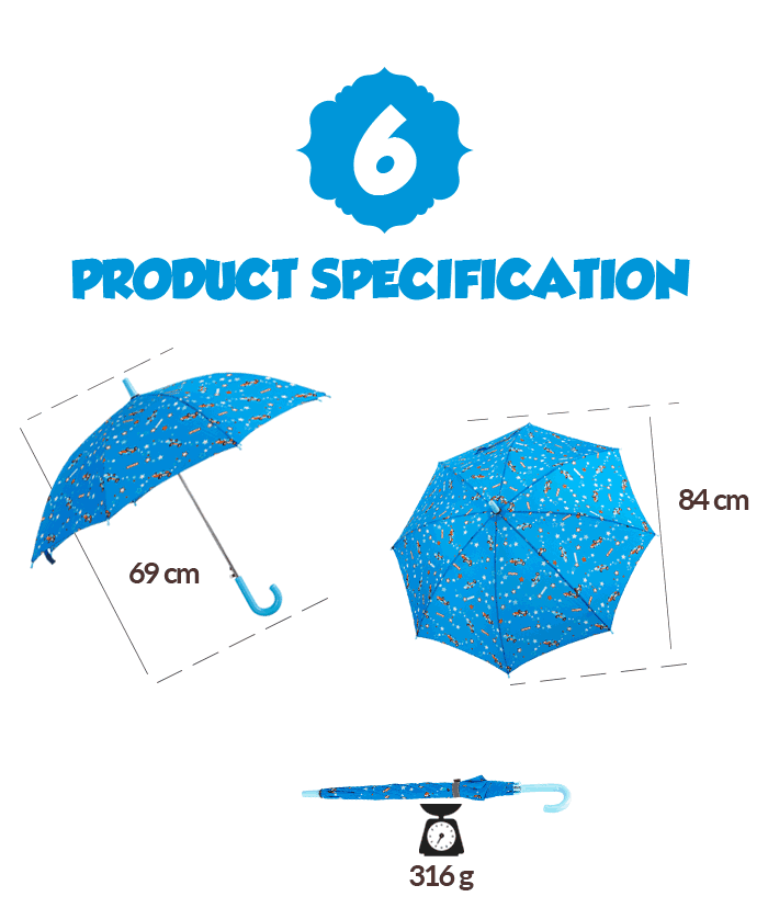 Parapluie réfléchissant pour enfants Reflective Kids Umbrella
