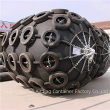 Inflatable marine rubber fender