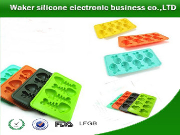 2014 wholesale custom ice cube tray, custom silicone ice cube tray