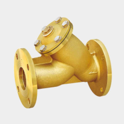 Brass flange filter application