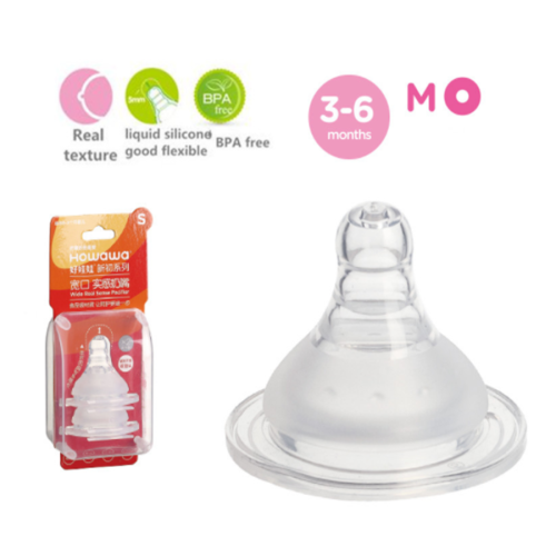 A0114 Silicone Feeding Nipple Lebar M