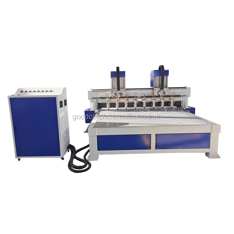 1325 woodworking furniture engraver wood carving 8 spindles cnc engraving router machine