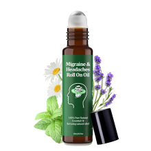 Private Label Migraine Roller Oil for Headache Relief Relax