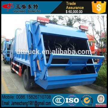 Dongfeng mini compactor garbage truck