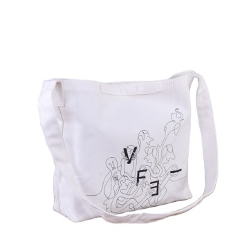 Custom Printed Logo Durable Canvas Crossbody Bag
