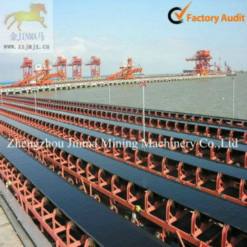 Large capacity belt conveying system