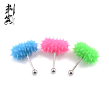 Glow in the Dark Vibrating Tongue Barbell Vibrating Body Piercing Jewelry