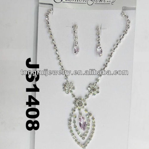 2014 wedding necklace and earring sets for bridesmaids
