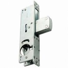 Narrow Stile Lock, Aluminum Finish