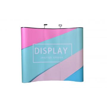 Portable pop displays exhibition booth wall banner stand