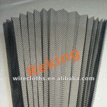 4 angle Plisse insect mesh netting screen