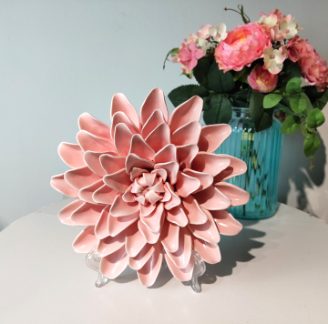 Wholesale Handmade Floral Ceramic Wall Decor for Weddings