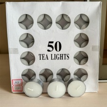 3D real flame round tealight candle cheap price
