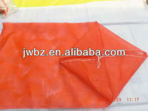 pp plastic mesh bag&plastic net packing sack wholesale pass ISO