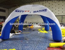spider inflatable tent spider tent/inflatable with 4 legs/trade show spider tent with white and blue BG-A0415-10