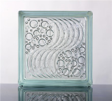 190x190x80mm clear glass block for decoration wall