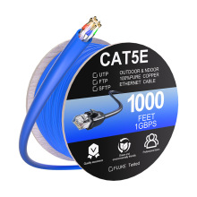 1000FT Coiled Cat5E FTP High Speed Network Cable