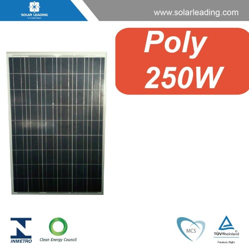 Innovative solar products 250W Poly solar panels for LED light system