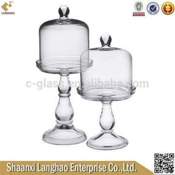 Mini Crystal Glass Dome Plate