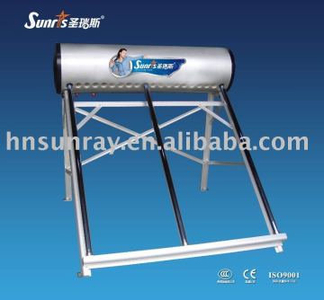 compact non-pressurized solar heating system