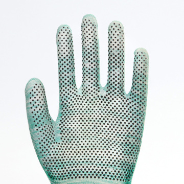 Non-slip Polyester PU Work Labor Gloves