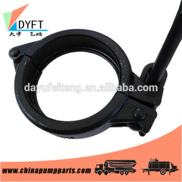 concete pump pipe clamp used for concrete pump truck/trailer