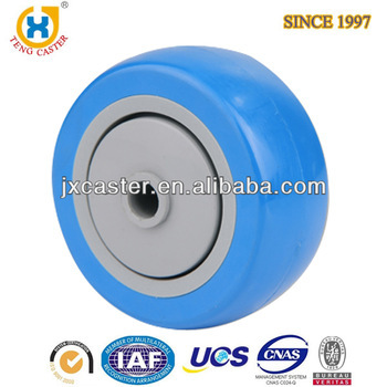 3 inch Polyurethane (PU) axle with wheels