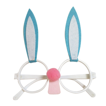 Easter bunny shape sunglasses for easter decorations