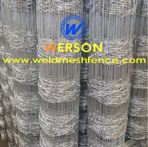 hot dipped galvanized Farm and Ranch fence| werson fence