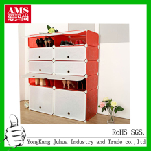 New Product DIY Assembled Plastic Shoe Storage Cabinet