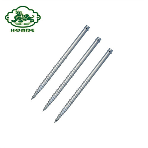 Q235 Steel Galvanized Ground Screw