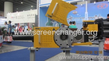 Single Plate Double Working Position Hydraulic Screen Changer 