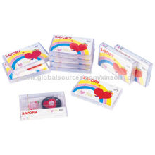 SAVORY Brand Blank Compact Audio Cassette Tapes with 60 Minutes Recording Time