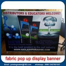 6ft Backdrop Fabric Display with Double Sides Images