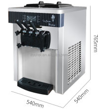 Automatic Outdoor Soft Ice Cream Vending Machine and Commercial Desktop Ice Cream Maker